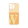 Premium Panel［ Original - initial two tone - W orange ］