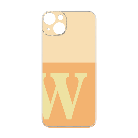 Premium Panel［ Original - initial two tone - W orange ］