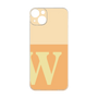 Premium Panel［ Original - initial two tone - W orange ］