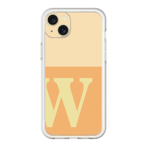 Premium Panel［ Original - initial two tone - W orange ］