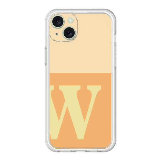 Premium Panel［ Original - initial two tone - W orange ］