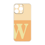 Premium Panel［ Original - initial two tone - W orange ］