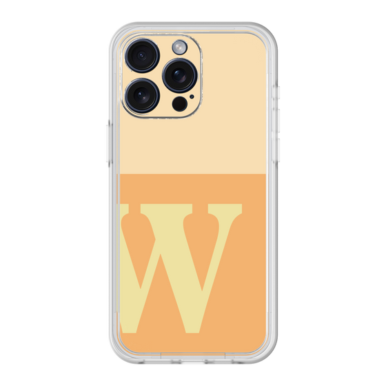 Premium Panel［ Original - initial two tone - W orange ］