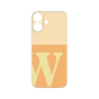 Premium Panel［ Original - initial two tone - W orange ］