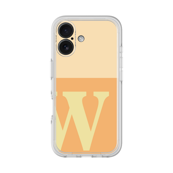 Premium Panel［ Original - initial two tone - W orange ］