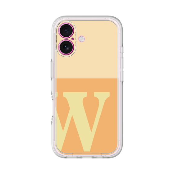 Premium Panel［ Original - initial two tone - W orange ］