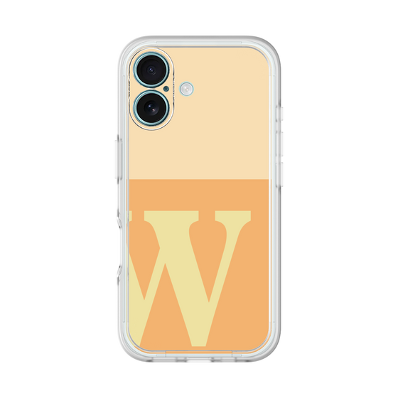 Premium Panel［ Original - initial two tone - W orange ］