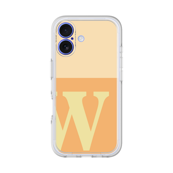 Premium Panel［ Original - initial two tone - W orange ］