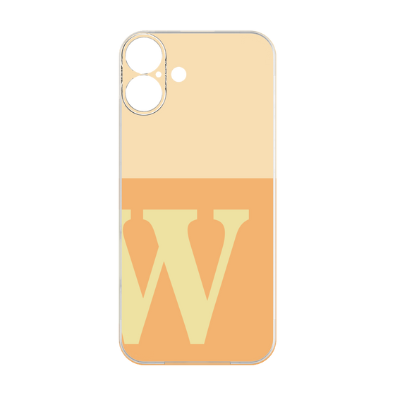 Premium Panel［ Original - initial two tone - W orange ］