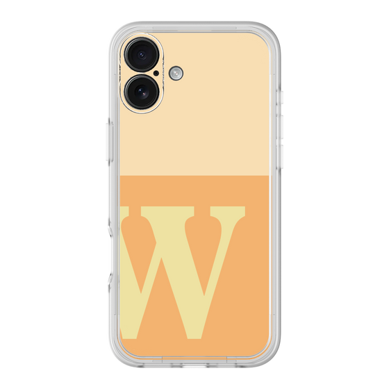 Premium Panel［ Original - initial two tone - W orange ］