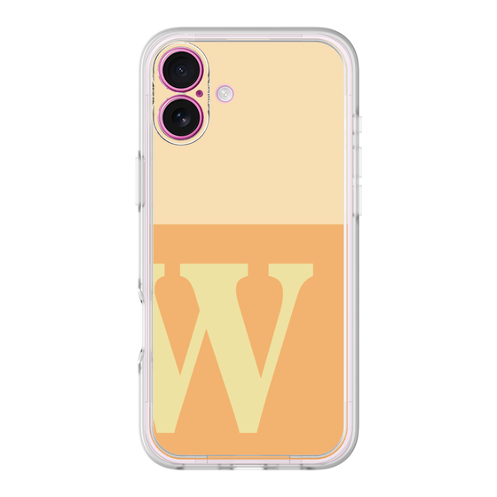 Premium Panel［ Original - initial two tone - W orange ］