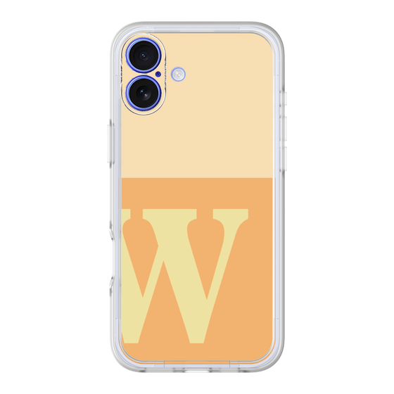 Premium Panel［ Original - initial two tone - W orange ］