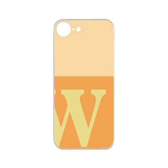 Premium Panel［ Original - initial two tone - W orange ］