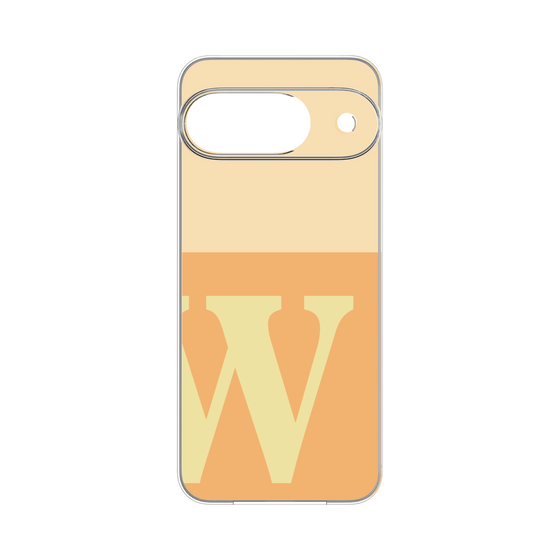 Premium Panel［ Original - initial two tone - W orange ］