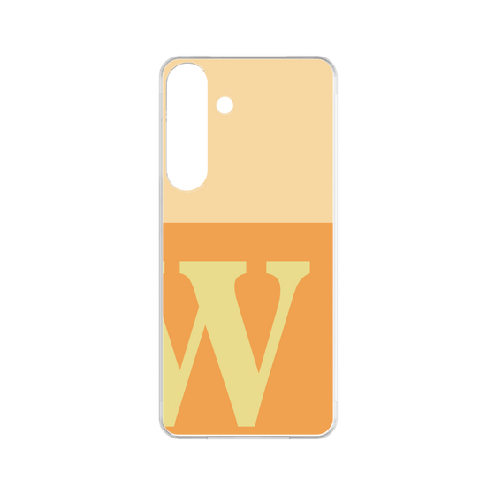 Premium Panel［ Original - initial two tone - W orange ］