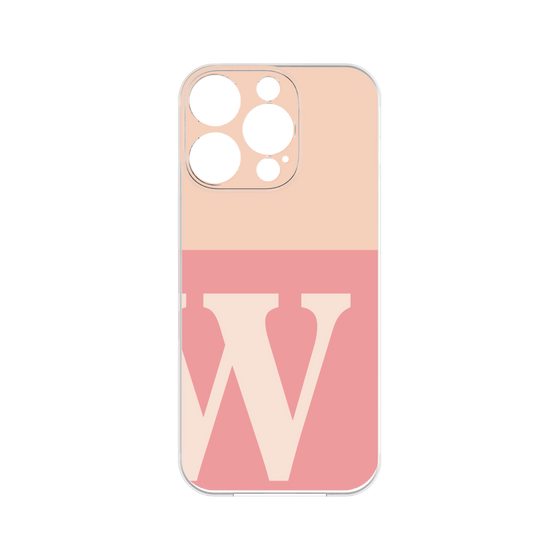 Premium Panel［ Original - initial two tone - W pink ］