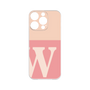 Premium Panel［ Original - initial two tone - W pink ］