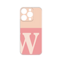 Premium Panel［ Original - initial two tone - W pink ］