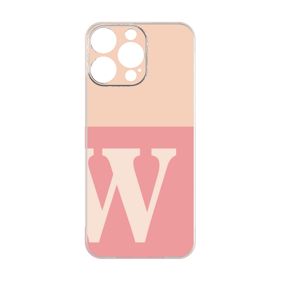 Premium Panel［ Original - initial two tone - W pink ］