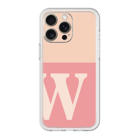 Premium Panel［ Original - initial two tone - W pink ］