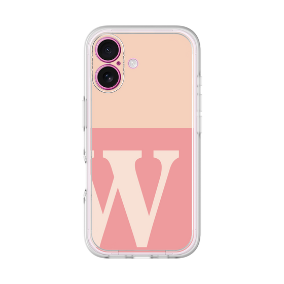 Premium Panel［ Original - initial two tone - W pink ］