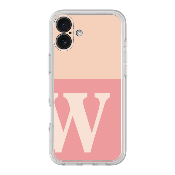 Premium Panel［ Original - initial two tone - W pink ］