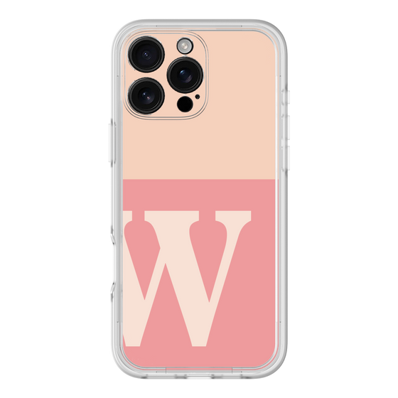 Premium Panel［ Original - initial two tone - W pink ］