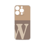 Premium Panel［ Original - initial two tone - W brown ］