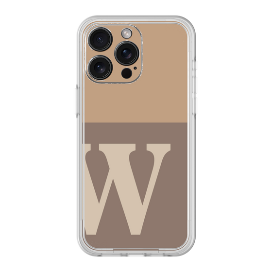 Premium Panel［ Original - initial two tone - W brown ］