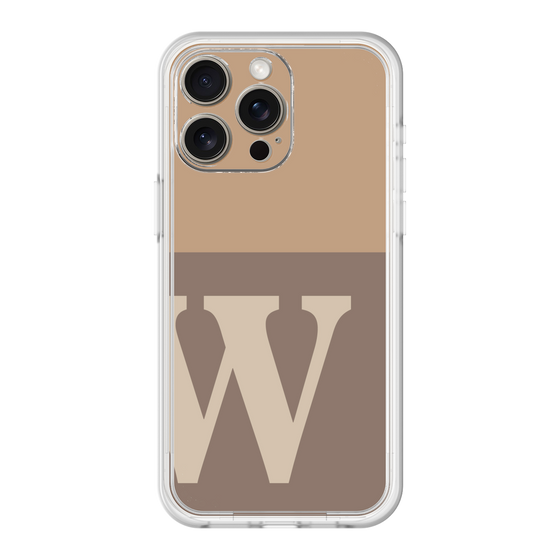 Premium Panel［ Original - initial two tone - W brown ］