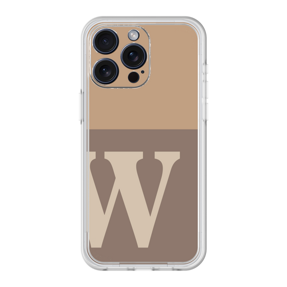 Premium Panel［ Original - initial two tone - W brown ］