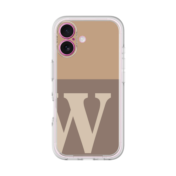 Premium Panel［ Original - initial two tone - W brown ］