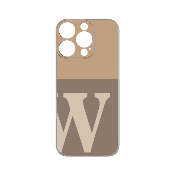 Premium Panel［ Original - initial two tone - W brown ］