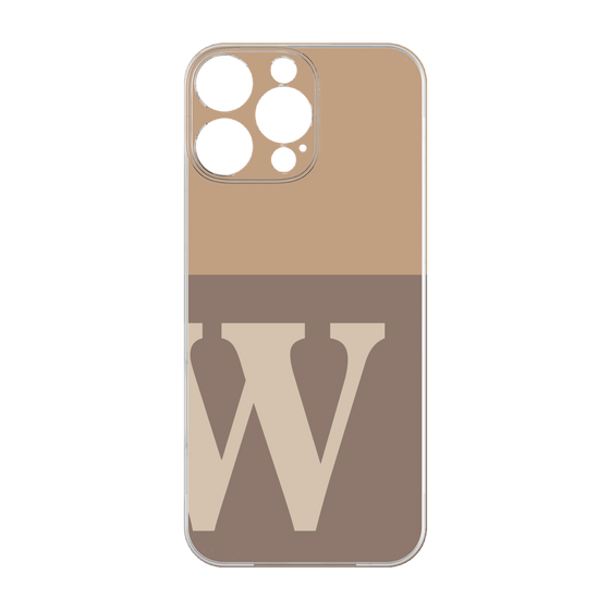 Premium Panel［ Original - initial two tone - W brown ］