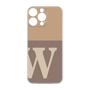 Premium Panel［ Original - initial two tone - W brown ］