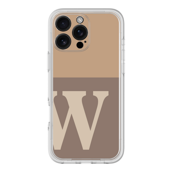 Premium Panel［ Original - initial two tone - W brown ］