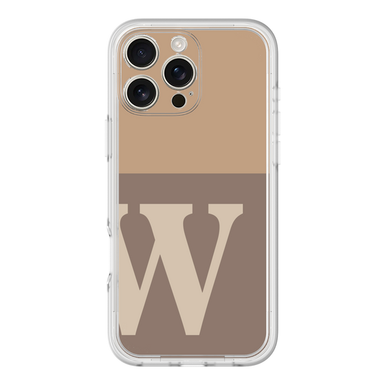 Premium Panel［ Original - initial two tone - W brown ］