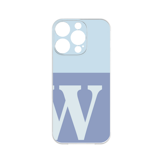 Premium Panel［ Original - initial two tone - W blue ］