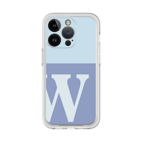 Premium Panel［ Original - initial two tone - W blue ］
