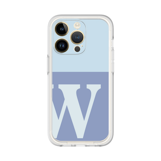 Premium Panel［ Original - initial two tone - W blue ］