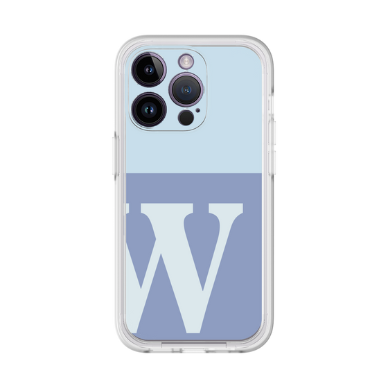 Premium Panel［ Original - initial two tone - W blue ］