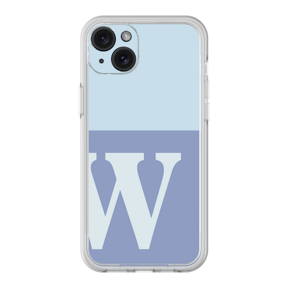 Premium Panel［ Original - initial two tone - W blue ］