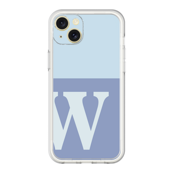 Premium Panel［ Original - initial two tone - W blue ］