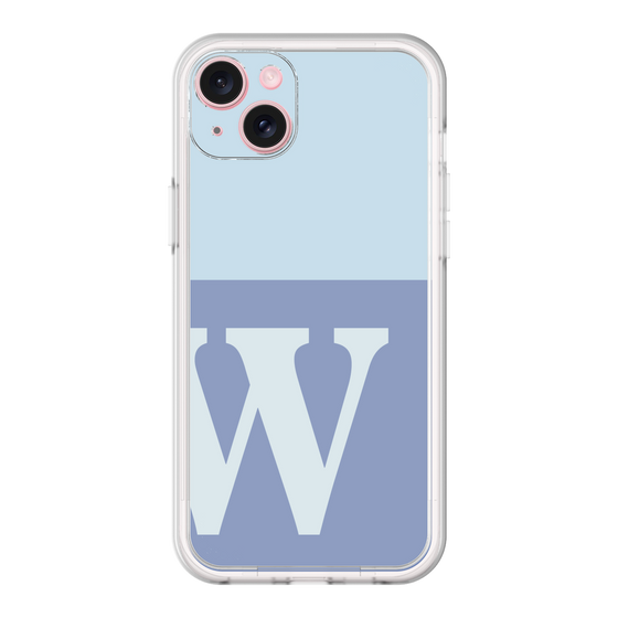 Premium Panel［ Original - initial two tone - W blue ］