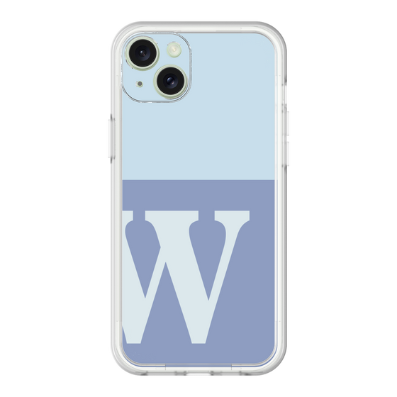 Premium Panel［ Original - initial two tone - W blue ］