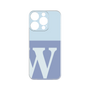 Premium Panel［ Original - initial two tone - W blue ］