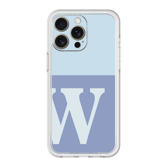 Premium Panel［ Original - initial two tone - W blue ］