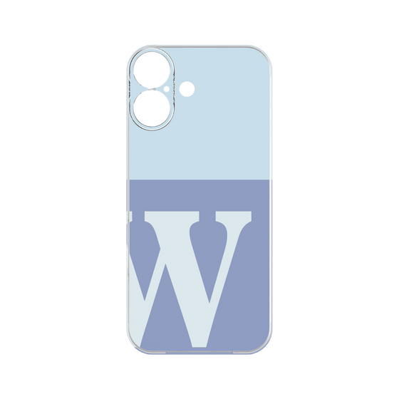 Premium Panel［ Original - initial two tone - W blue ］
