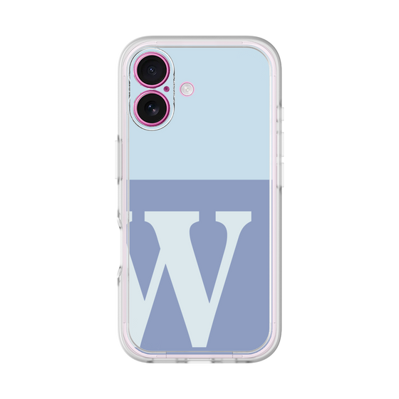 Premium Panel［ Original - initial two tone - W blue ］