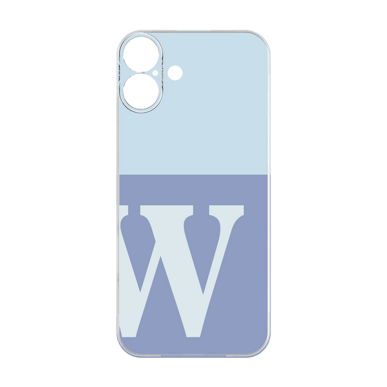 Premium Panel［ Original - initial two tone - W blue ］
